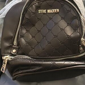 Steve Madden Black Backpack